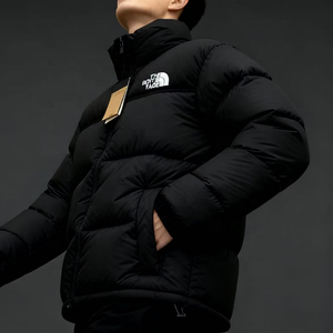 <strong>North</strong> Custom Women Solid <strong>Jackets</strong> Bubble Short Crop Coats Puff <strong>Ladies</strong> Down Coats Winter Puffer <strong>Jackets</strong> Thick Warm Patchwork <strong>Face</strong> - Product Image 5
