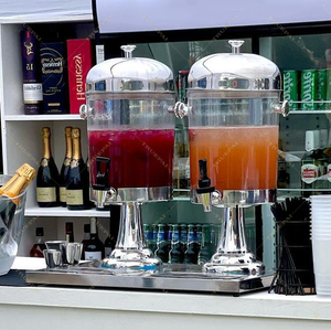 Dispensador de Jugos Autoservicio de Acero Inoxidable de Lujo al por Mayor, 8/16/24L, Bebidas Frías y Calientes, Cerveza, para Restaurantes, Hoteles, Bares, Bufés - Product Image 5
