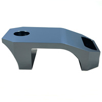 Pièces en aluminium usinées CNC, sablées et anodisées pour la modification automobile, accessoires automobiles en aluminium CNC personnalisés