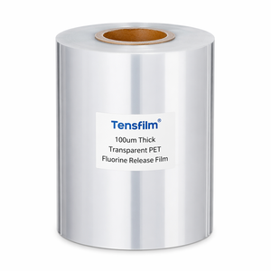 <span class=keywords><strong>Film</strong></span> de transfert PET transparent Tensfilm 100µm à libération de fluor 20-100g/pouce pour la fabrication de MLCC et le calandrage thermique du silicone - Product Image 2