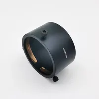 Pièces de lentille de projection métallique, adaptateur optique, usinage industriel, prototypes de perçage et de polissage sur mesure CNC non standard