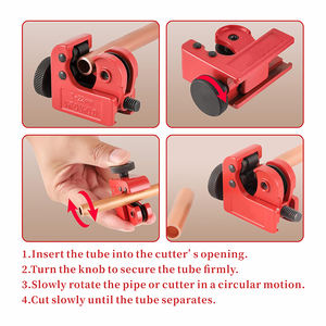 Cortador de Tubos Portátil Mini <span class=keywords><strong>Pequeño</strong></span> Tipo V2 CT-128 de 3-22 mm para <span class=keywords><strong>Aire</strong></span> <span class=keywords><strong>Acondicionado</strong></span> - Product Image 2