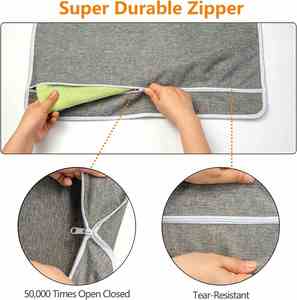 XL Hanging Laundry Hamper Bag Hanging Hamper with 4 Strong Hooks for Dirty Clothes Door Hanging Laundry Bag Large Size - Product Image 6