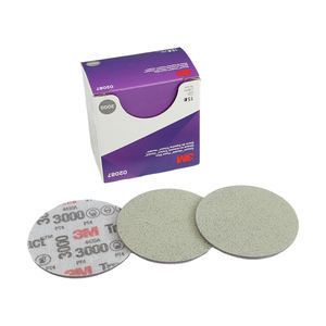 Disco in Schiuma 3M 02087 Trizact Hookit 6 Pollici per Vernice Auto, Uso Umido e Secco, Spugna Superfine per Lucidatura, Disco Abrasivo - Product Image 4