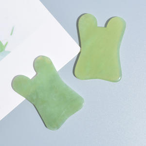 Herramientas de Masaje Gua Sha de Jade Xiuyan en Forma de Corazón Verde, Económicas, Nuevas del 2026, Tablas de Guasha con Dientes, Se Acepta Logotipo y Caja - Product Image 4