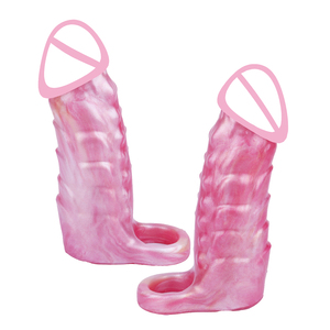 2025 diskon besar cincin Penis penunda ejakulasi Dildo lengan serigala pembesar selubung hewan melar untuk Delay ejakulasi klit G Spot - Product Image 1