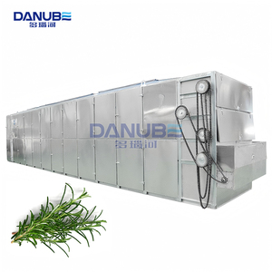 Hot Sale Herb Leaf Dehydrator Drying Equipment Continuous Dryer Rosemary Drying Machine - Product Image 1