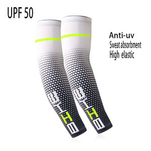 Couvre-bras de sport sans couture à impression personnalisée, respirant pour l'extérieur, cyclisme, pêche, protection solaire, manches de bras en spandex pour hommes
