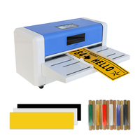 Imprimante de plaques d'immatriculation à transfert thermique haute vitesse, ruban numérique pour logo, feuille réfléchissante, machine d'impression de plaques d'immatriculation de voiture