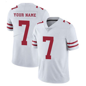 Nuevos diseños personalizados al por mayor de malla universitaria cosida camisetas de fútbol americano del equipo nacional famoso de los hombres para 32 equipos - Product Image 3