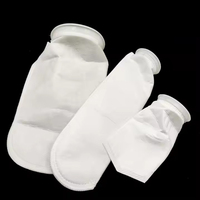 5 10 25 50 100 200 Micron Polypropylène Polyester Aquarium Filtre Chaussette Nylon Maille Liquide Filtre Sac