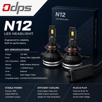 Ampoules LED ODPS H7 60W 12V H4 H19 Phares LED H7 H11 H8 H1 9005 Phare LED