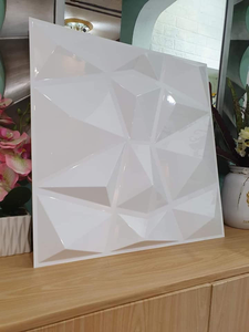 Modern Design Decoration PVC Wallpaper Diamond Waterproof 3D Wall Panel Living Room <strong>Background</strong> Wall Sticker - Product Image 2