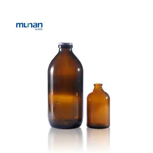 7ml 10ml 15ml 20ml 50ml 100ml 250ml ברור רפואי ורוסיליקט אישית מעוצב זכוכית ספק בקבוק