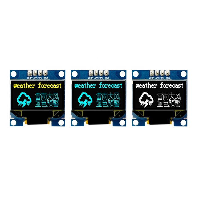 High Quality 0.96\" PMOLED Screen Module 128x64 SSD1306 OLED IIC 0.96 Inch Square Small Display Screen for Arduino