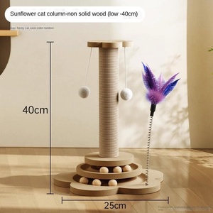 Rastrelliera da arrampicata per gatti antisali antiusura per gatti giocattolo verticale resistente ai rottami per animali domestici fornisce alberi per gatti e graffi - Product Image 2