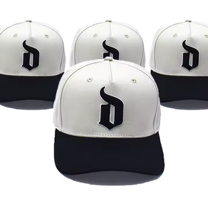 Gorra de Béisbol de 5 Paneles en Dos Tonos, con Logotipo Personalizado, Bordado 3D, Visera Curva, de Algodón, Unisex, Venta al Por Mayor Crown - Product Image 5