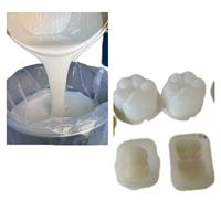 Silicona Líquida de Dos Componentes 100:1 10:1 para Moldes de Concreto y Yeso, para Construcción y Fabricación de Moldes Artesanales