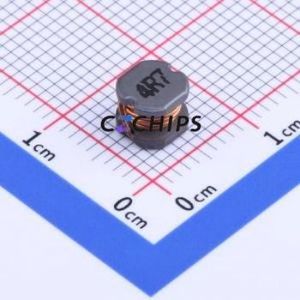 ตัวเหนี่ยวนำไฟฟ้าแบบ SMD รุ่น CD5845-4R7 ขนาด 5.8x5.2 มม. (ค่าความเหนี่ยวนำ: 4.7uH) (ความแม่นยำ: 20%) กระแสไฟฟ้าที่กำหนด: 2.8A - Product Image 1