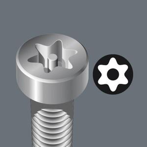 WERA - 05138261001 TORX®Destornillador para TORX a prueba de manipulaciones®Tornillos-EAN 4013288025876 DESTORNILLADORES TORX DESTORNILLADORES - Product Image 3