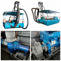 Drague portable, machine de dragage de sable, drague à aspiration à jet avec pompe à sable pour l'extraction de l'or