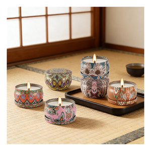 Healing <b>Candle</b> Fragrance Gift Packaging Premium Jar Natural Soy Blend Wellness Meditation Boutique Showcase Offering Display - Product Image 4