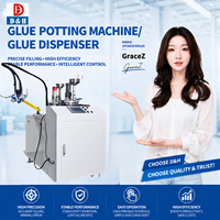 Distributeur automatique de colle robotisé CNC pour résine époxy, silicone et PU pour composants électroniques
