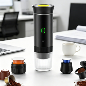 Cafetera Eléctrica Portátil 3 en 1, Nueva 2026, Recargable por USB, Autocalentable, Compatible con Cápsulas NS/DG - Product Image 2