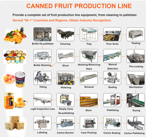 Leadworld – ligne de Production automatique de fruits, légumes, raisins, pêche jaune, fraise, fruits en conserve, haute précision - Product Image 2
