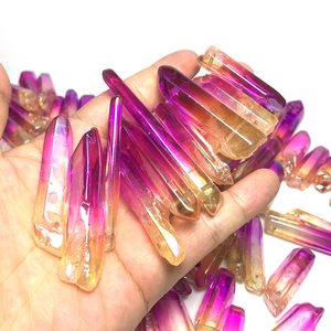 Bán buôn Thiền cầu vồng lớp phủ Hào Quang tinh thể thạch anh điểm - Product Image 2