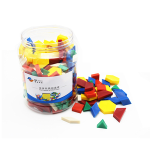 Blocs de Formes Géométriques Colorés <span class=keywords><strong>Montessori</strong></span> en Plastique de Haute Qualité pour l'École, <span class=keywords><strong>Puzzle</strong></span> pour Jeux, 1 cm, 2-13 Ans, Unisexe - Product Image 3