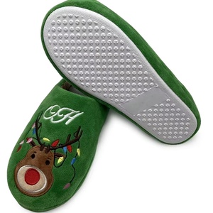 Pantofole Invernali da Interno Personalizzate a Forma <span class=keywords><strong>di</strong></span> Alce per Natale, Vendita all'Ingrosso - Product Image 4