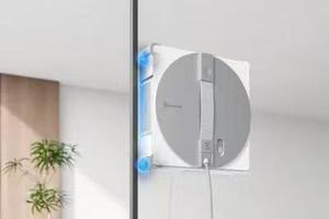 ECOVACS Winbot W3 Omni Robot Nettoyeur de Vitres Entièrement Automatique Contrôlé par Application Moteur Sans Balais Boîte à Poussière 0,8L Usage Domestique - Product Image 2