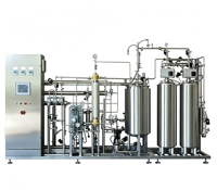 Équipement de purification d'eau par osmose inverse à double passage avec membrane RO 4040/8080 pour applications industrielles