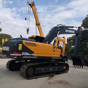รถขุดตีนตะขาบฮุนได 220LC-9s รุ่นปี 2023 มือสองแท้ น้ำหนัก 22 ตัน เครื่องยนต์และปั๊ม 210W-9 ความจุบุ้งกี๋ 1.5 ลบ.ม. ผ่านการทดสอบและตรวจสอบแล้ว - Product Image 3