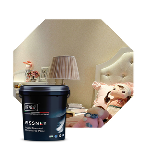 Vissney Texture de mur de peinture en aérosol de peinture murale texturée de sable de qualité supérieure en émulsion acrylique - Product Image 2