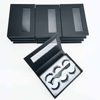 Cils en vison moelleux 10-20mm, faux cils naturels, boîte d'emballage personnalisée, kit de 3 paires de cils en boîte, fournisseur de faux cils pour maquillage