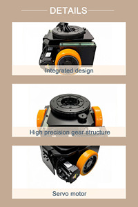 Vehículo Automático MDBOT de Estructura Compacta, 2 Toneladas de Capacidad, Motor de 750W 24V 38A, Diferencial de 160mm - Product Image 5