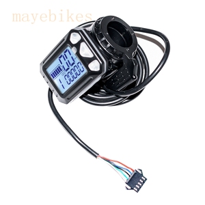 S5 <span class=keywords><strong>24V</strong></span>-48V điện Scooter điều khiển Kit LED hiển thị 250W 350W 500W động cơ không chổi than e-bike Đồng hồ tốc độ Pin chỉ số - Product Image 2