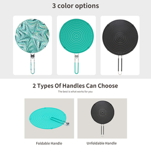 Paraspruzzi in Silicone Color Camouflage Resistente al Calore, Protezione Antischizzo per Padella - Product Image 6