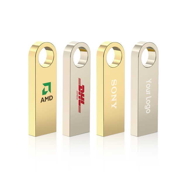 Customized USB 2.0 Metal Flash Drive 1GB-64GB High-Speed 3-Year Warranty CE Certified New with Low Price
