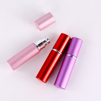 Flacons de parfum rechargeables avec pompe pulvérisatrice, 10 ml, en verre, flacon vide de luxe