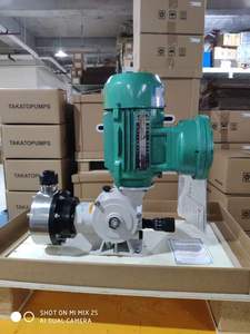 ปั๊มจ่ายสารเคมีแบบมอเตอร์ขับเคลื่อน รุ่น ND2000-500/1.0 ความจุ 500 ลิตร พร้อมหัวปั๊มสแตนเลส SS316 รุ่นใหม่เอี่ยม - Product Image 2