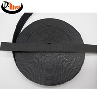 Cinturón de tres V de material de goma plano envuelto acanalado negro industrial al por mayor de China