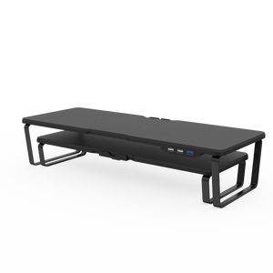 USB3.0 <span class=keywords><strong>Portable</strong></span> moniteur support <span class=keywords><strong>pour</strong></span> ordinateur <span class=keywords><strong>portable</strong></span> en bois moniteur Base support pliable <span class=keywords><strong>bureau</strong></span> école maison ordinateur <span class=keywords><strong>bureau</strong></span> en bois Riser <span class=keywords><strong>pour</strong></span> - Product Image 2