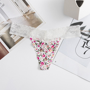 Perizoma in Pizzo per Ragazze, Asciugatura Rapida, Antibatterico, Senza Cuciture, Intimo Sexy - Product Image 3