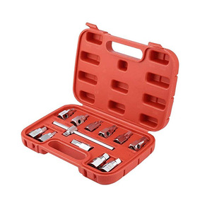 12 pièces 3/8 pouces Bouchon <span class=keywords><strong>De</strong></span> <span class=keywords><strong>Vidange</strong></span> D'huile Clé Hexagonale Carrée Douille Carter Clé À Huile Outil <span class=keywords><strong>de</strong></span> Suppression - Product Image 1