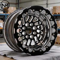 Rines de Aleación Maxtera Forged Custom Estilo Beadlock para Carreras de Drag, para BMW M3 M4 GT-R Supra Mustang Camaro Corvette Dodge