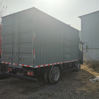 Howo Dongfeng Double Cabine 4*2 4*4 Box Van Mini Cargo Truck