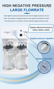 Vente en gros de dispositifs d'aspiration sous vide odontologique Aspirateur électrique à faible bruit pour utilisation clinique et hospitalière en plastique - Product Image 6